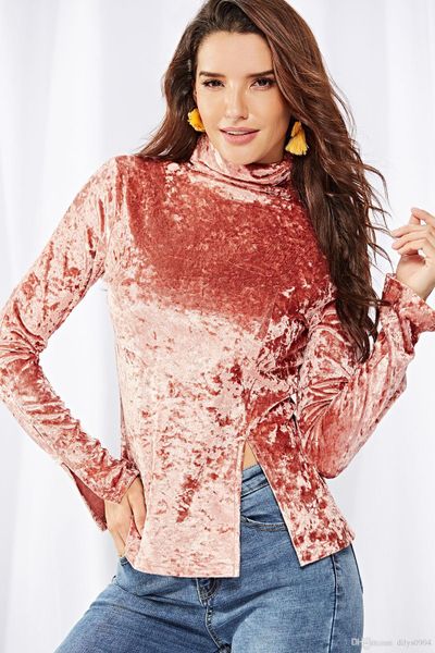 

2019 чокеровщик шерстяного свитера женщин платье осенью и зимой длинных рукава верхнего верхней одежды рубашки женской пассива европы и амер, White;black