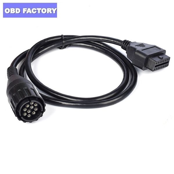 

obd 10pin motorcycles to obd2 16pin for icom d cable for 10pin adapter to obdii diagnostic cable icom d