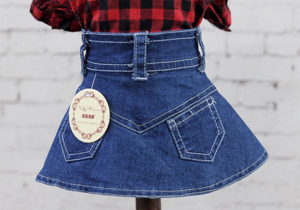 

buffy chong la casa pet skirt dog skirt denim skirt