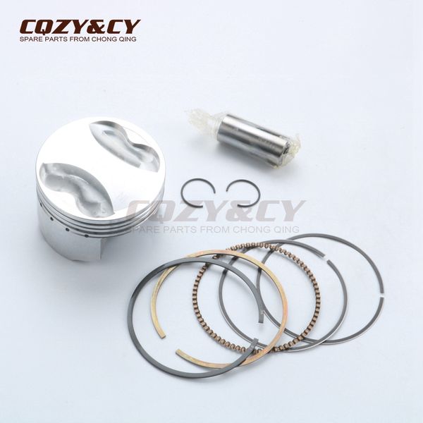 

4 valves 61mm 63mm big bore piston & piston ring for gy6 152qmi 157qmj 4v