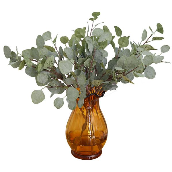 

tree branches green artificial autumn silver dollar eucalyptus leaf fake eucalyptus leaves for home office diy artificial plants