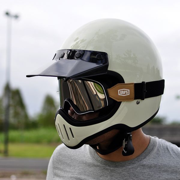 

retro fiberglass helmet cruise helmet locomotive safety brim