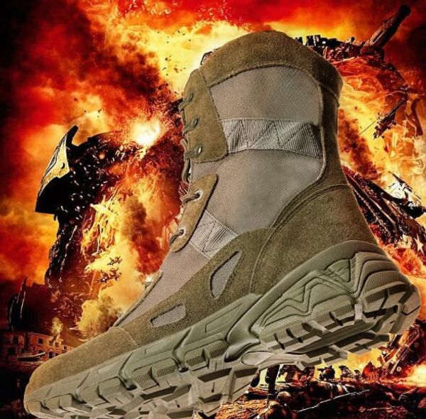 MARTIN BOTINS Botas AR Permeáveis ​​Botas Militares Táticas Comércio Exterior Botas de Luz Luz Botas de Deserto High Treinamento Treinamento Yakuda Loja Online Loja 2021 Homens baratos