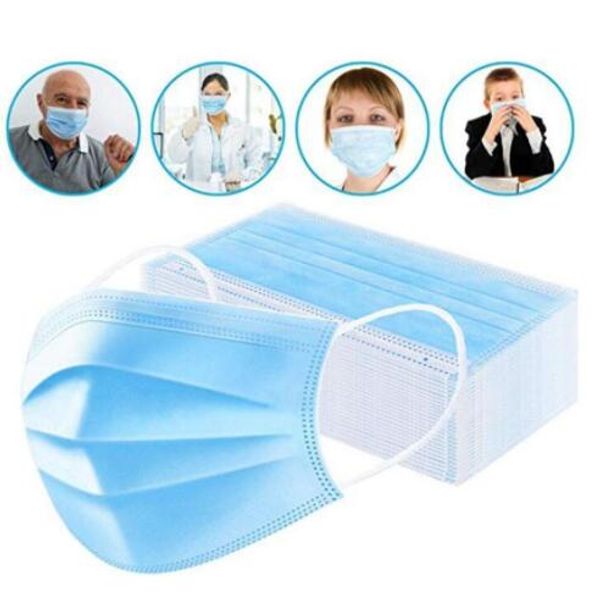 

disposable face mouth mask 3-ply disposable masks anti-haze dust proof earloop mask anti-fog masks in stock yp366