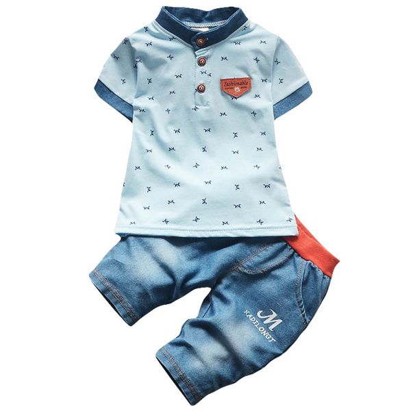 

2019 летний малыш мальчик одежда дети детская одежда набор мальчиков одежда футболка + брюки костюм спортивные костюмы для мальчиков 1 2 3 4, White