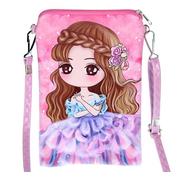 

new women ladies messenger bag fashion handbags small cartoon printed girls mochila bags crossbody bag kids satchel bolsa