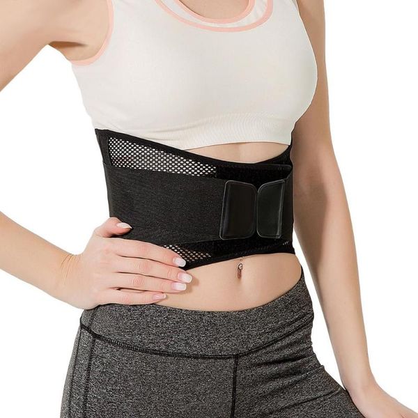 

waist support men women summer strap breathable protecting belt for running exercises bar 2021, Black;gray