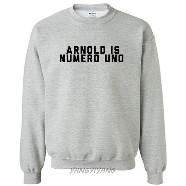

men black cotton hoodies arnold is numero uno male autumn sweatshirt new drop shipping