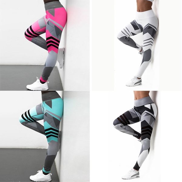 

yoga pants s-xxxl plus size leggings sport women fitness legging slim stretch running tights women leggins, White;red