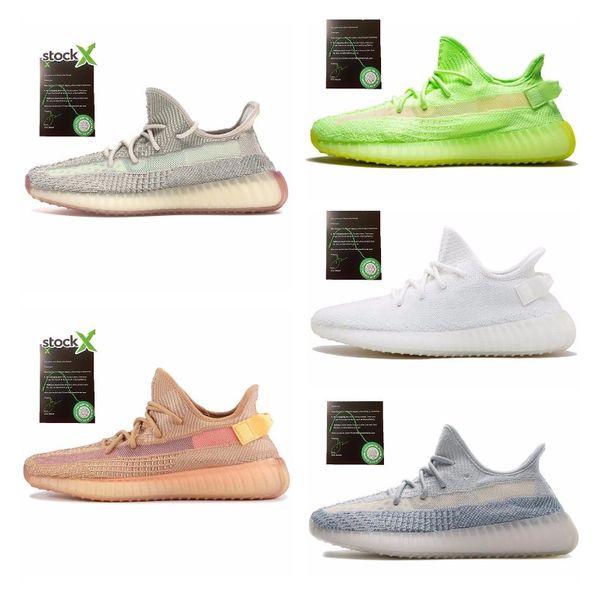 

kanye west static running shoes new israfil cinder desert sage earth tail light zebra womens mens trainers sneakers size 13 luxky j#006175