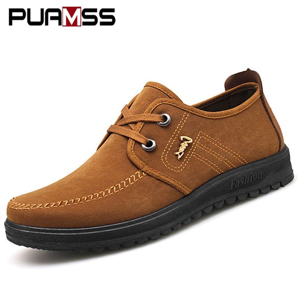 Men Casual Shoes Comfortable Fashion Driving Shoes 2020 Autumn New