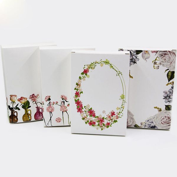 

cosmetic facial mask paper box handmade gift boxes white cardboard packing box