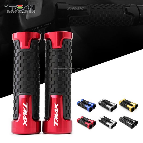 

cnc pvc motorcycle handle bar grips for yamaha tmax t-max 530 500 tmax530 sx dx 2014-2017 2.2/2.4cm motorcycle accessories
