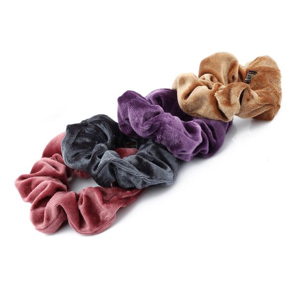 

korean-style fashion hair accessories versatile women's rong bu quan floral headdress yiwu hairband boutique headdress, Brown