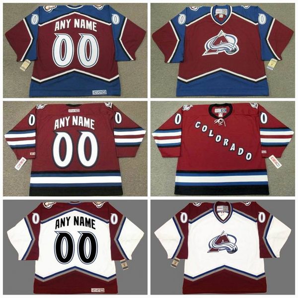 colorado avalanche custom jersey