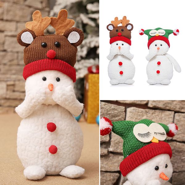 

soledi christmas decoration snowman doll cloth cartoon shop kids cute celebration toy l deskparty supplies