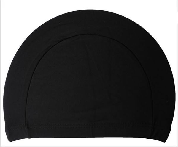 

new 2019 elastic waterproof swimming cap protect ears long hair sports swim pool hat cover flexible swim caps swimming caps