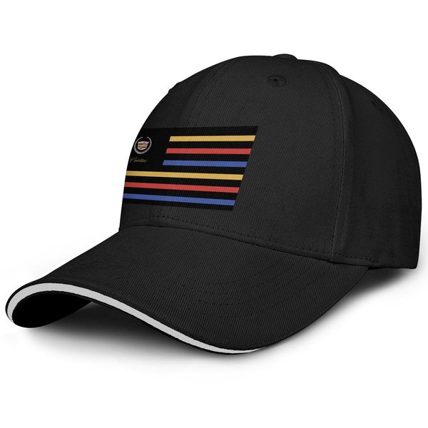 

cadillac national flag dealership logo fashion baseball sandwich hat golf unique truck driver cap logo la mothe service vector me, Blue;gray