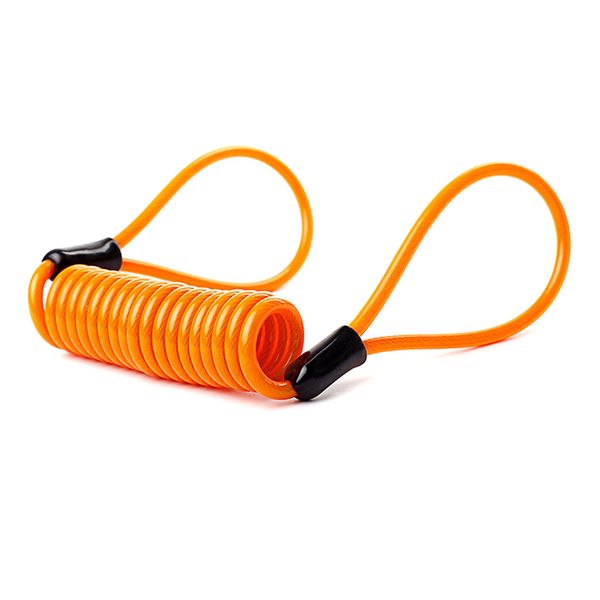 

120cm motorcycle scooter alarm disc lock security anti thief reminder cable bike motorbike anti thief safety tools