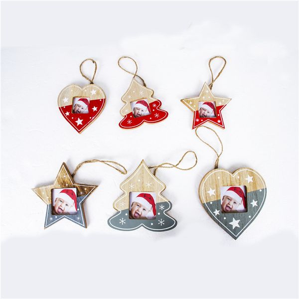 

new diy wooden p frame pendant christmas decorations christmas decorations ornaments for home decor