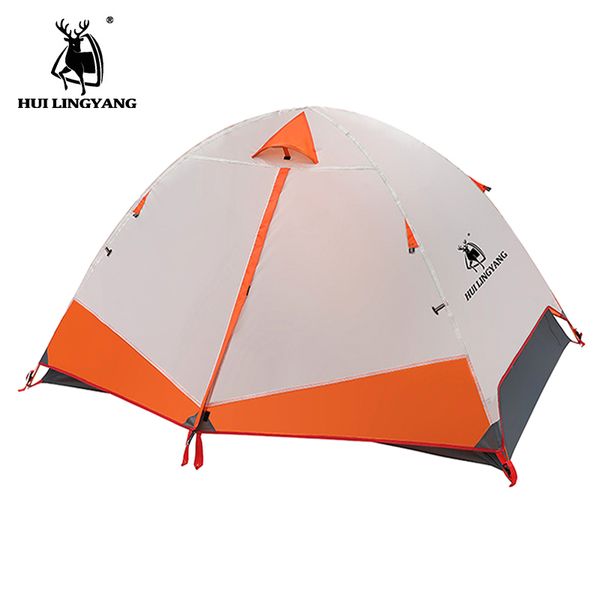 

2 person double layer one bedroom outdoor camping tents construction based on need four season ultralight tent beach tent