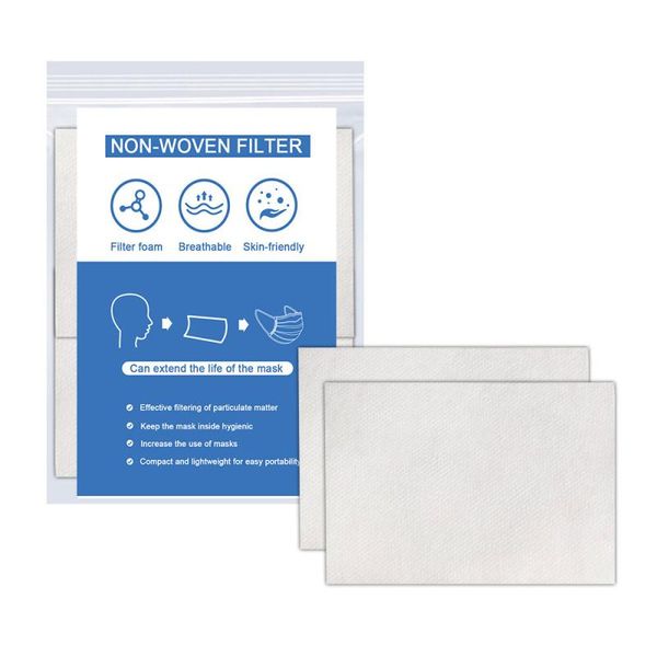 

100 шт нетканый фильтр антипылевой респиратор фильтр распыления краски картридж маска лист маска прокладка