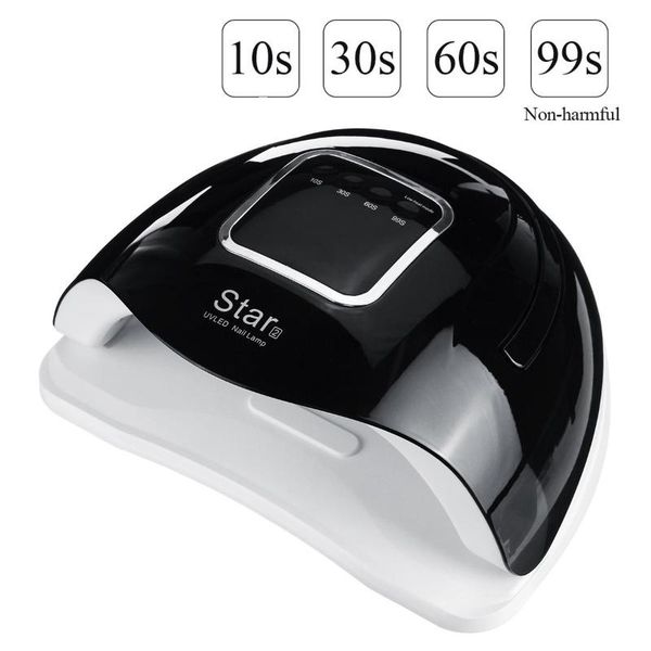 

led nail dryer 72w uv lamp gel nail polish fast-curing light timer sensor infrared intelligent dryer 10s 30s 60s 99s painless