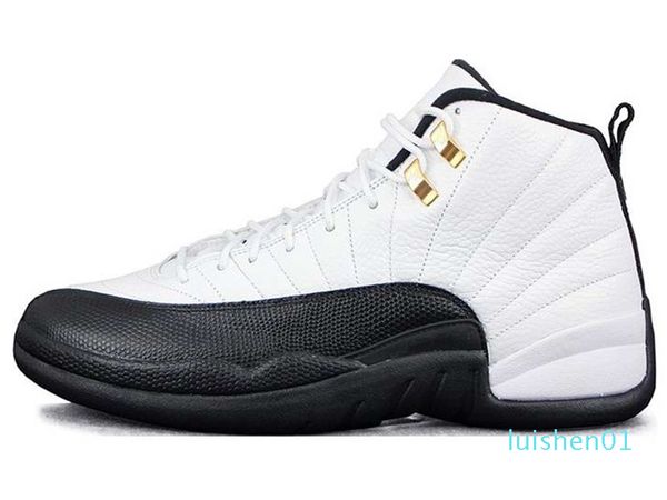 

12s men designer basketball shoes 12 midnight black gym red winterized black taxi the master flu game trainer sport sneakers size 41-47 l011