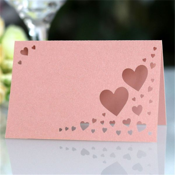 

wedding name cards place card wedding party table decoration multi colors 100pcs