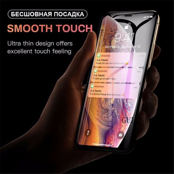 

full cover tempered glass for iphone xs max xr x explosion-proof screen protector film for iphone 6 6s 7 8 plus 5 5s 5c se glass