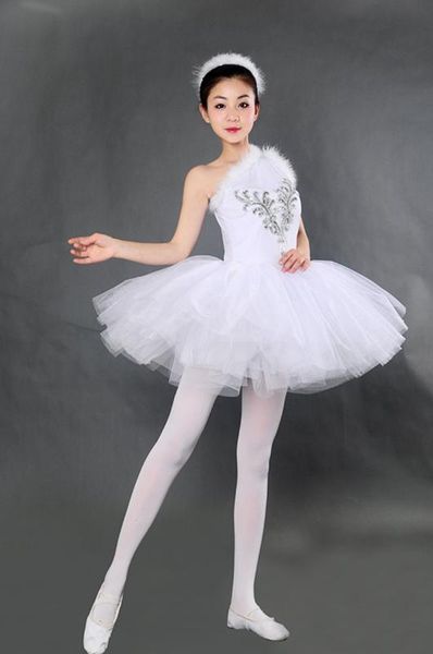 

new professional dance yarn skirt ballet skirt swan lake costumes shoulder sequined ballet, Black;red