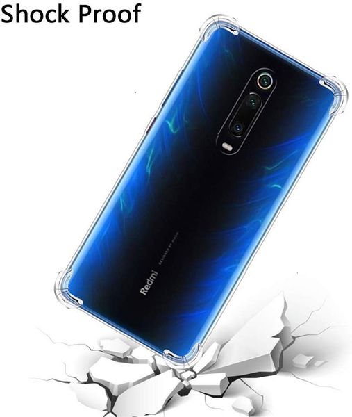 

case for xiaomi redmi 7 pro 7a 6 6a 5 + 5a 4a 4x k20 s2 clear and transparent tpu soft cover