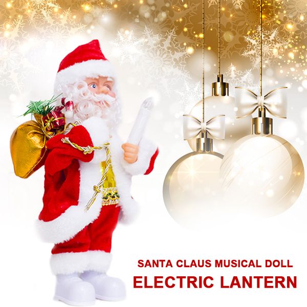 Music Santa Claus Christmas Doll Kids Gift Dancing Santa Claus
