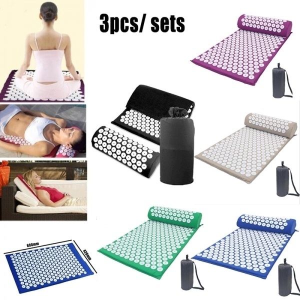 

многофункциональный массаж подушка боль стресс помощи акупрессура мат йога pad