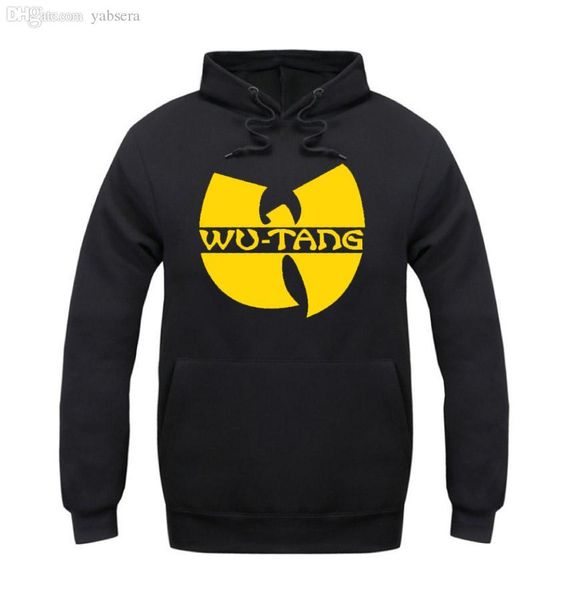 

оптово-wu-tang clan балахон для мужчин классического стиля зимой фуфайка 5 стиля одежды спортивной хип-хоп куртка голодает перевозку груза e, Black