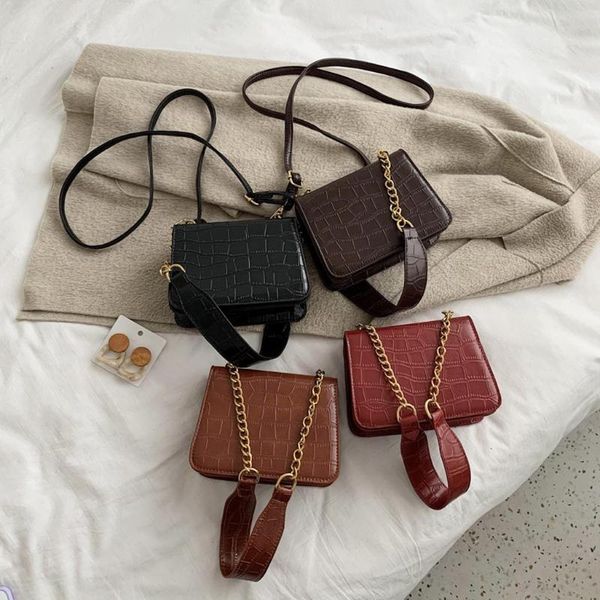 

women small square bag ladies car line fashion handbag retro shoulder bags messenger bag mobile phone packet#g30