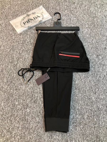 

Мужская 2019 осенью дизайнер новой моды Нажатие клей дизайн трек бег трусцой штаны