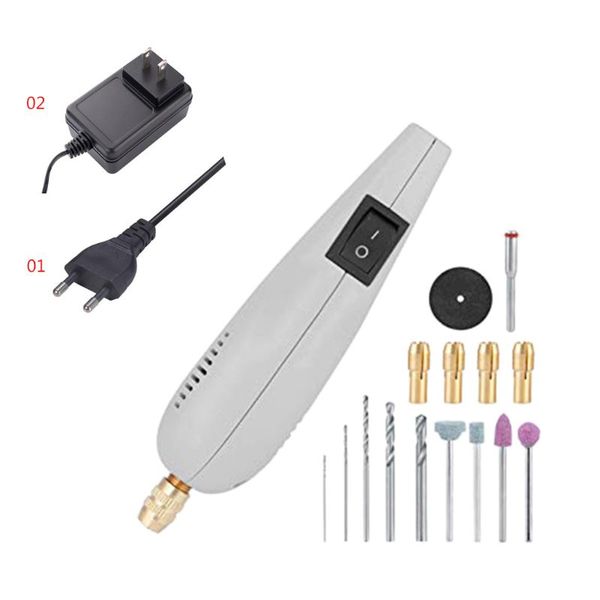 

mini electric drill + 15pcs grinding accessories multifunction grinder tool kit