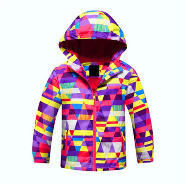 

fleece girls full sleeve hooded lovely clothing soft thermal windproof sport long wear children skiing jackets