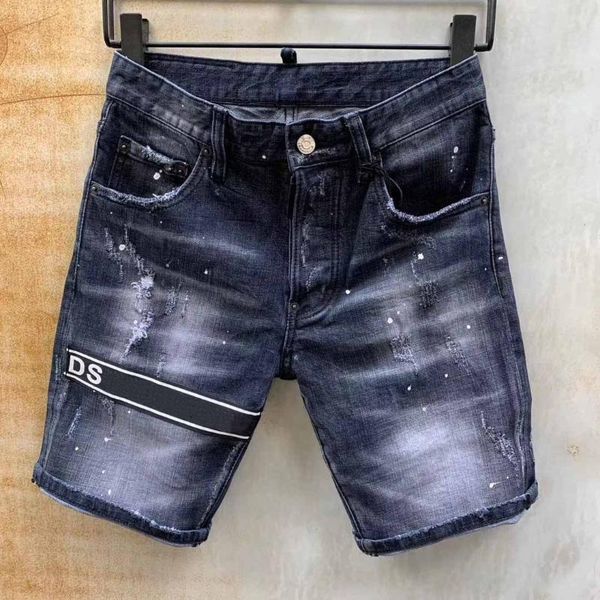 

dsenqi new men jeans for shorts jeans pants outwear man ds2049, Blue