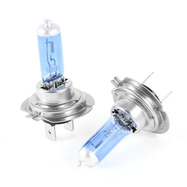 

uxcell автомобиля dc 12v 100w h7 super white led галогенная лампа туман свет лампы 2 шт