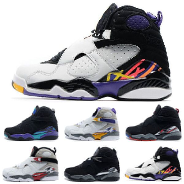 

светоотражающие багз банни jumpman 8 8s мужчины баскетбол обувь день святого валентина аква белый черный хром 3peat мужской тренер спортивны