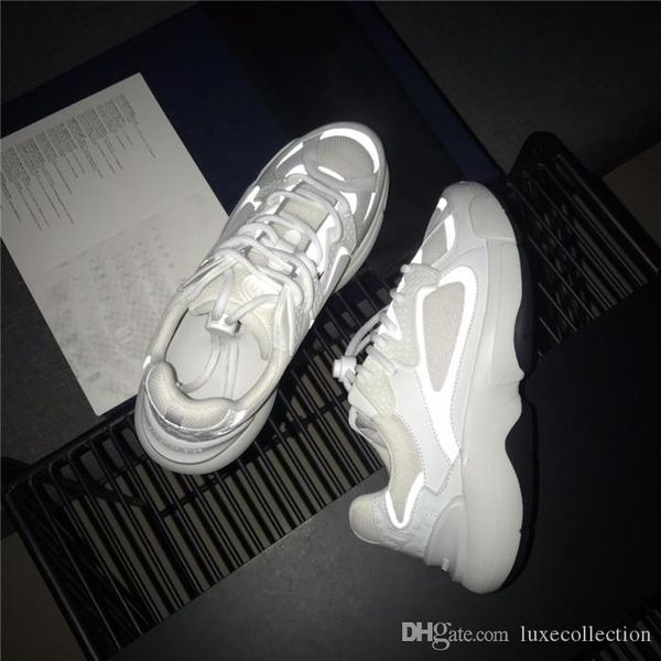 

womens sneakers mens runing shoes with reflective mesh,casual shoes spring collection calf leather running shoes,with complete packaging, Black