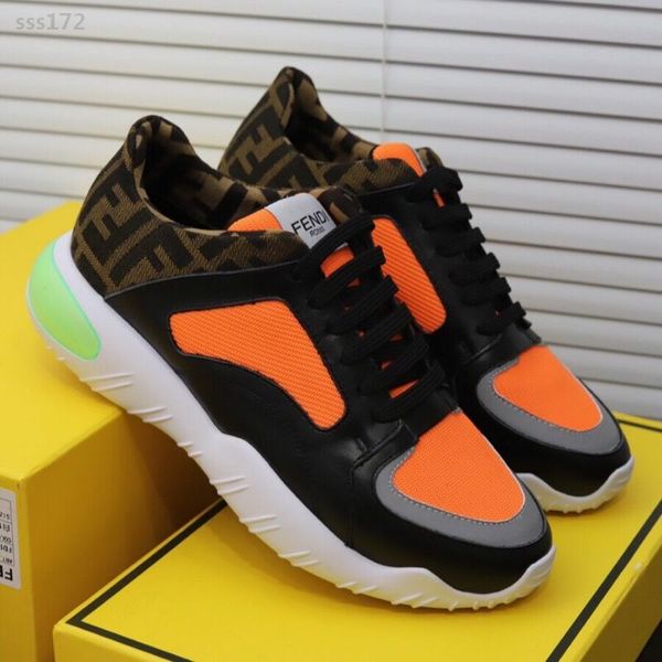 

new atmospheric cool trend comfortable thick-soled casual shoe fashion luxury men casual shoes balck white platform mens outdoor sneakers, Black