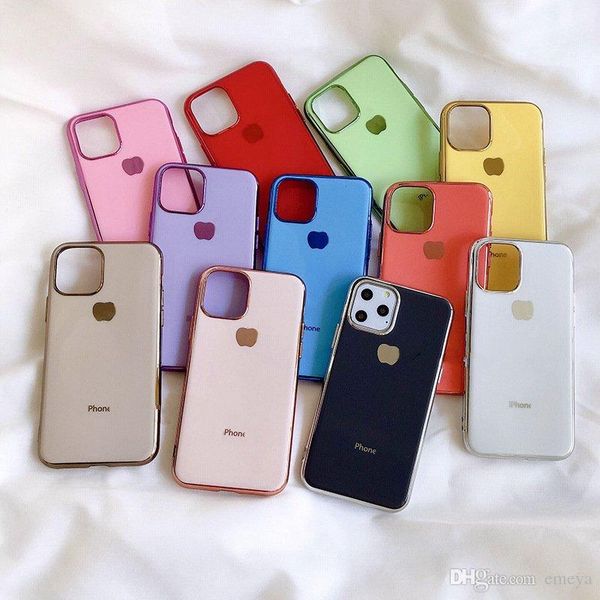 

for iphone 11 pro max cases luxury plating tpu soft silicone phone case cover fundas for iphone 11 xs max xr xs 7 8 6 6s plus