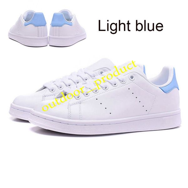 

2020 мужская мода chaussure повседневная обувь stan smith весна медь белый розовый черный кожаный молодёжная студенческая женщина квартиры а, Black