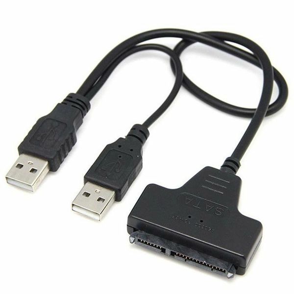 

sata 7 + 15 22 pin к usb 2.0 адаптер кабель для 2,5 hdd портативный жесткий диск новый