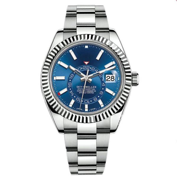 

new business fashion men's watch automatic mechanical watch 42mm stainless steel ceramic frame 2813 movement men's watch waterproof watc