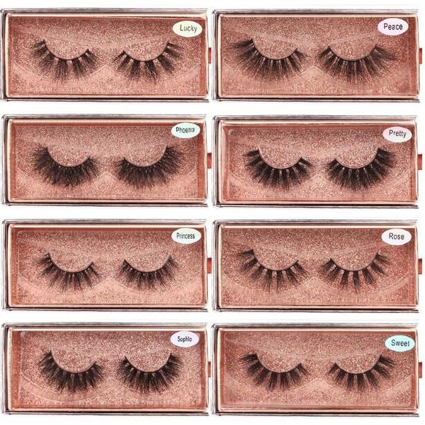 

premium thick mink false eyelashes natural look comes with luxury packaging 100% handmade fake lashes real mink fur hair dhl free