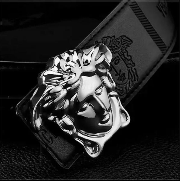 

Свободный корабль Лучший бренд Versace дизайнер кожаные ремни новые джинсовые ремни